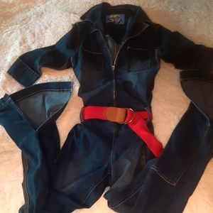 Yada Yada stretch denim jumpsuit